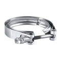 EVIL ENERGY V Band Clamp for Flange Kit Stainless Steel (2, 3.5)