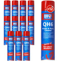 Quinton Hazell Brake Cleaner Spray Can, 20.3 fl oz (12 Pack) - QH6 Non-Chlorinated Parts Cleaner Removes Grease, Oil & Dirt, Sto